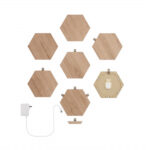 Nanoleaf Elements Wood Look Hexagons Starter Kit 7PK-50088