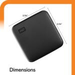 WD Elements SE - Portable SSD (Up to 400 Mb/s) - 2TB-51214