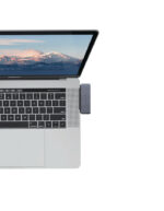 Powerology 4 in 1 USB-C Hub with HDMI USB Aux - Gray-50445