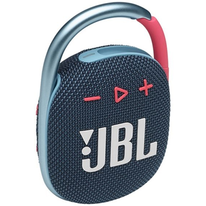 JBL Clip 4 Portable Wireless Speaker- Blue-Pink-0