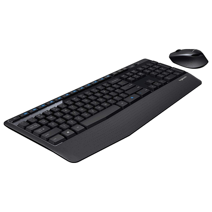 Logitech Mk345 Comfort Wireless Keyboard and Mouse Combo (English - Arabic)-0