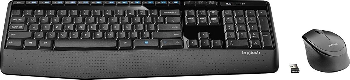 Logitech Mk345 Comfort Wireless Keyboard and Mouse Combo (English - Arabic)-55317