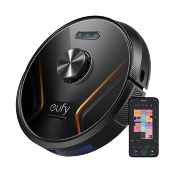eufy by Anker, RoboVac X8 Hybrid Laser Navigation Robotic Vacuum Cleaner - Black-0