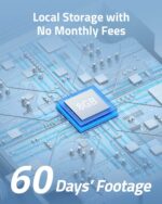 Eufy Spotlight SoloCam S40 Solar 2K Wi-Fi – White-58041