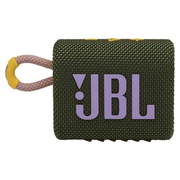 JBL Go 3 Portable Waterproof Speaker with Bluetooth v5.1 - Green-0