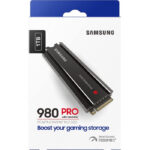 Samsung 980 Pro with Heatsink PCIe 4.0 NVMe Internal Solid State Drive -1 TB-0