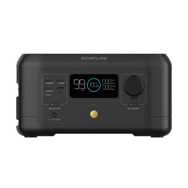 EcoFlow RIVER mini Portable Power Station - 210Wh/300W - Black-0