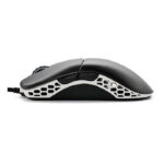 Ducky Feather Hauno Switch RGB Wired Gaming Mouse - Black and White-57356