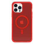 OtterBox iPhone 13 Pro Symmetry Plus Clear Case for MagSafe - Translucent Red-thumbnail