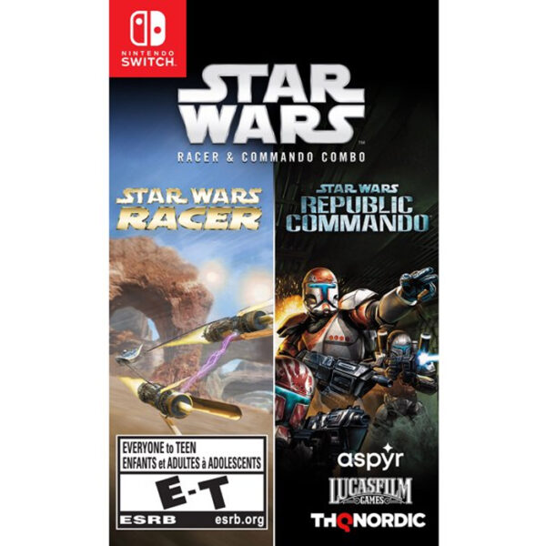 Nintendo Switch: Star Wars Racer and Commando Combo - R1-0