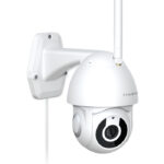 Powerology Wifi Smart Outdoor Camera 360 Horizontal and Vertical Movement - White-0