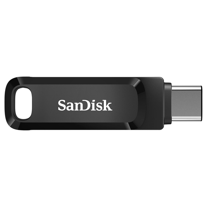 SanDisk 256GB Ultra Dual Drive Go USB Type-C Flash Drive, Black - SDDDC3-256G-G46-0