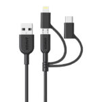 Anker PowerLine II 3 in 1(0.9m) - Black-0