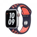 Apple Watch Nike Sport Band-Regular 40mm - Blue Black/Bright Mango-thumbnail
