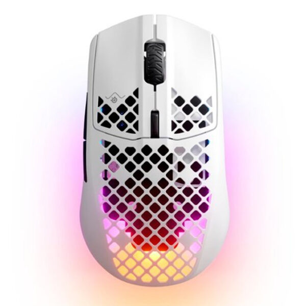 SteelSeries - Aerox 3 2022 Edition Wireless Gaming Mouse with Ultra Lightweight Design - Snow White-0