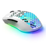 SteelSeries - Aerox 3 2022 Edition Wireless Gaming Mouse with Ultra Lightweight Design - Snow White-thumbnail