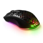 SteelSeries - Aerox 3 2022 Edition Wireless Gaming Mouse with Ultra Lightweight Design - Onyx Black-thumbnail