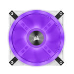 Corsair iCUE QL120 ARGB PWM White Fan - Triple Fan Kit with Lighting Node CORE-63410