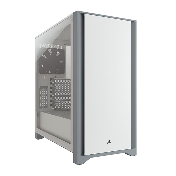 Corsair 4000D Mid Tower Case - White-0