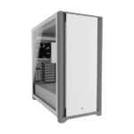 Corsair 5000D Tempered Glass Mid-Tower ATX PC Case - White-0