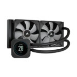 Corsair iCUE H100i ELITE LCD Display Liquid CPU Cooler - CW-9060061-WW-63402