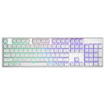 Cooler Master Sk653 Full-sized Wireless Mechanical Keyboard With Low Profile Switchs (White) - Red Switch-0