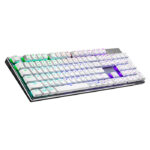 Cooler Master Sk653 Full-sized Wireless Mechanical Keyboard With Low Profile Switchs (White) - Red Switch-thumbnail