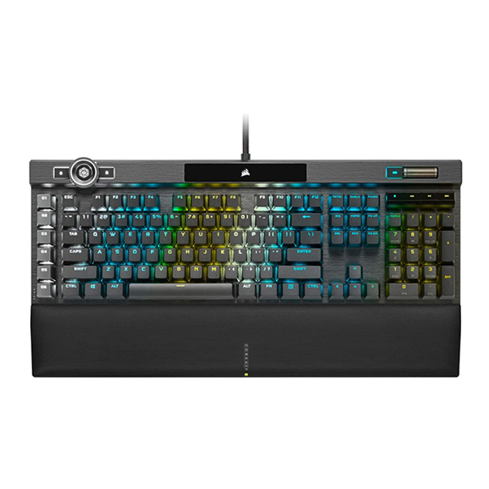 Corsair K100 RGB Optical-Mechanical Gaming Keyboard - Black-0