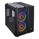 Corsair Crystal Series 280X RGB Micro ATX Case - Black-0