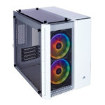 Corsair Crystal Series 280X RGB Micro Tower Case - White-0