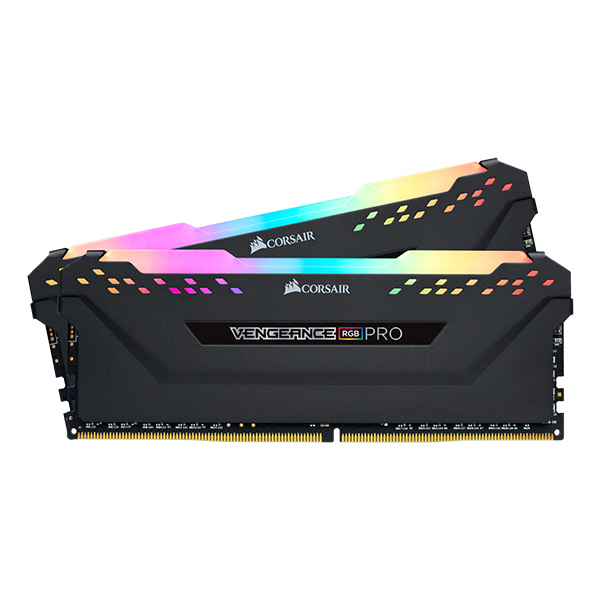 Corsair VENGEANCE RGB PRO 16GB(2 X 8GB) 4000MHz Memory Kit - Black-0