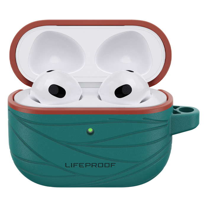 LIFEPROOF Airpods (3rd gen) Case - (Green / Orange)-66313 LIFEPROOF Airpods (3rd gen) Case - (Green / Orange)-66313