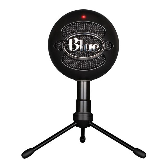 Blue Snowball iCE Plug-And-Play USB Microphone - Black-0