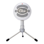 Blue Snowball iCE Plug-And-Play USB Microphone - White-0