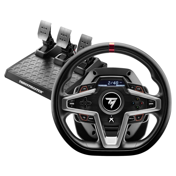 Thrustmaster T248 X Steering wheel & Magnetic Pedals For Xbox/x/s - Black-0