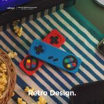 Elago R4 Retro Apple TV Remote Case Lanyard Included - Blue-69116