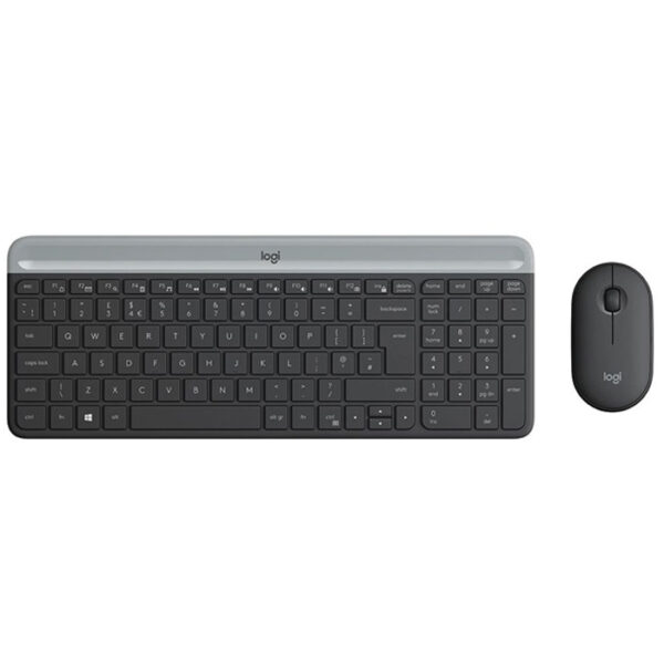 Logitech MK470 Slim Wireless Keyboard-AR and Mouse Combo (Eng/AR)-0