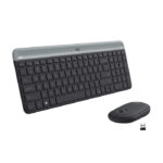 Logitech MK470 Slim Wireless Keyboard-AR and Mouse Combo (Eng/AR)-thumbnail