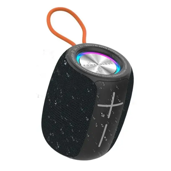 Powerology Ghost Wireless Bluetooth Speaker – Black-0