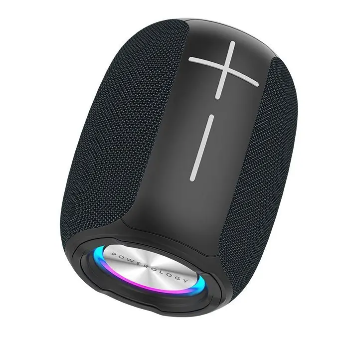Powerology Ghost Wireless Bluetooth Speaker – Black-69486 Powerology Ghost Wireless Bluetooth Speaker – Black-69486