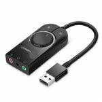 Ugreen Usb External Stereo Sound Adapter 15cm - Black-0