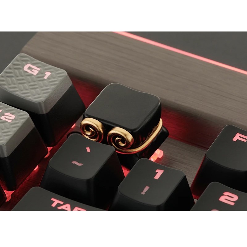 ZomoPlus Customized WUKONG Cherry MX Switches And Clones, Game And Movie Theme Metal Keycap With CNC Engraving (1u Size) For Mechanical Gaming Keyboard - Black-71724 ZomoPlus Customized WUKONG Cherry MX Switches And Clones, Game And Movie Theme Metal Keycap With CNC Engraving (1u Size) For Mechanical Gaming Keyboard - Black-71724