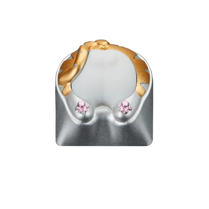 ZomoPlus Customized WUKONG Cherry MX Switches And Clones, Game And Movie Theme Metal Keycap With CNC Engraving (1u Size) For Mechanical Gaming Keyboard - Red-71729 ZomoPlus Customized WUKONG Cherry MX Switches And Clones, Game And Movie Theme Metal Keycap With CNC Engraving (1u Size) For Mechanical Gaming Keyboard - Red-71729