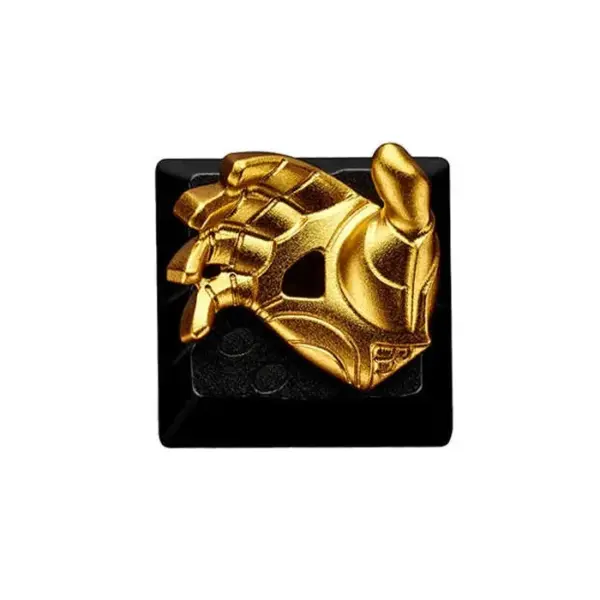 ZomoPlus Customized 3D HAND OF MIDIAS Cherry MX Switches And Clones, DOTA2 Theme Metal Keycap With CNC Engraving (1u Size) For Mechanical Gaming Keyboard-0