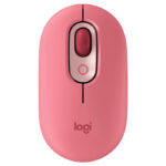 Logitech POP with Emoji Wireless/Bluetooth Mouse - Pink-0