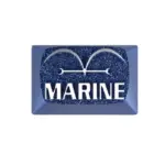 ZomoPlus Customized MARINE Cherry MX Switches And Clones, One Piece Theme Metal Keycap With CNC Engraving (1.5u Size) For Mechanical Gaming Keyboard-0