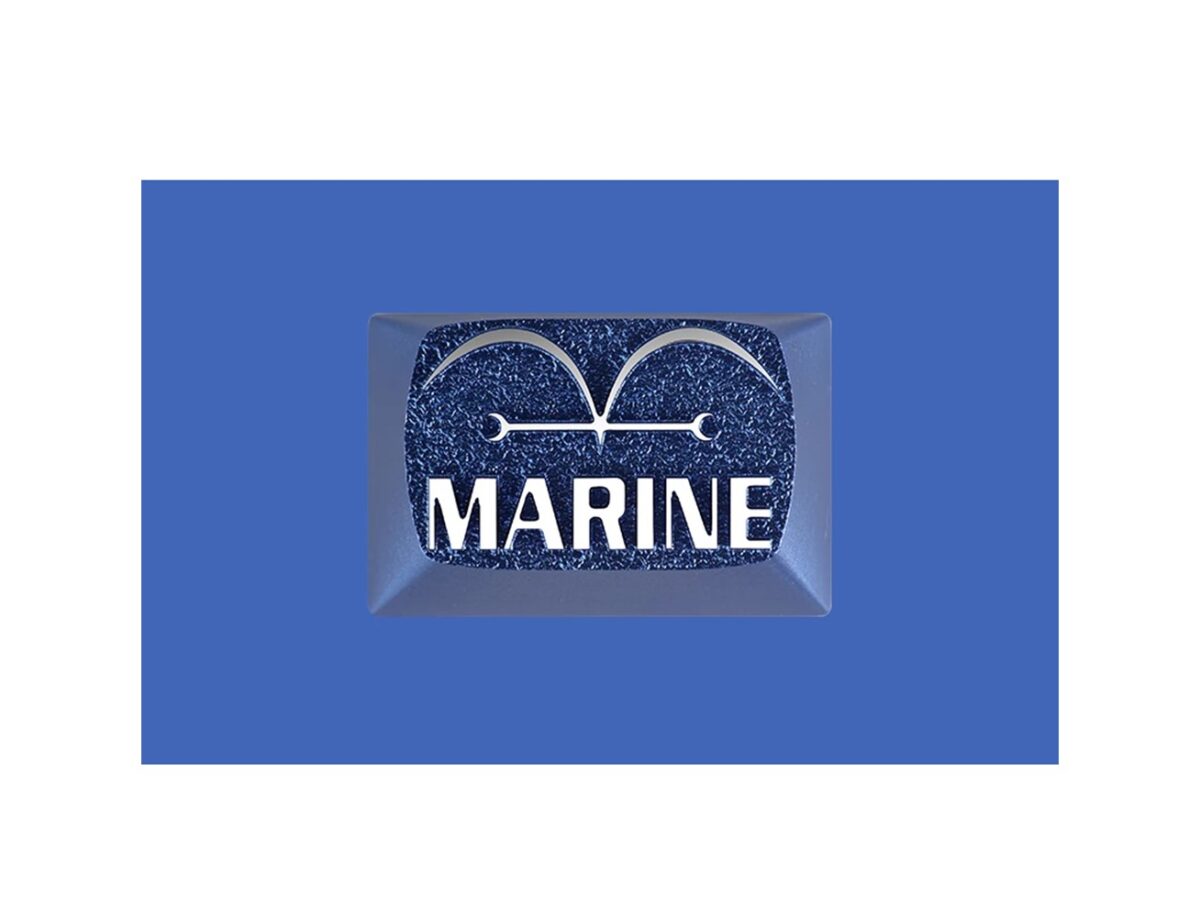 أغطية مفاتيح معدنية مخصصة من زومو بلس بموضوع ون بيس مع نقش سي إن سي (مقاس 1.5u) لمفاتيح تشيري إم إكس مارين المخصصة والنسخ المماثلة، للوحة مفاتيح ميكانيكية للألعاب-71522