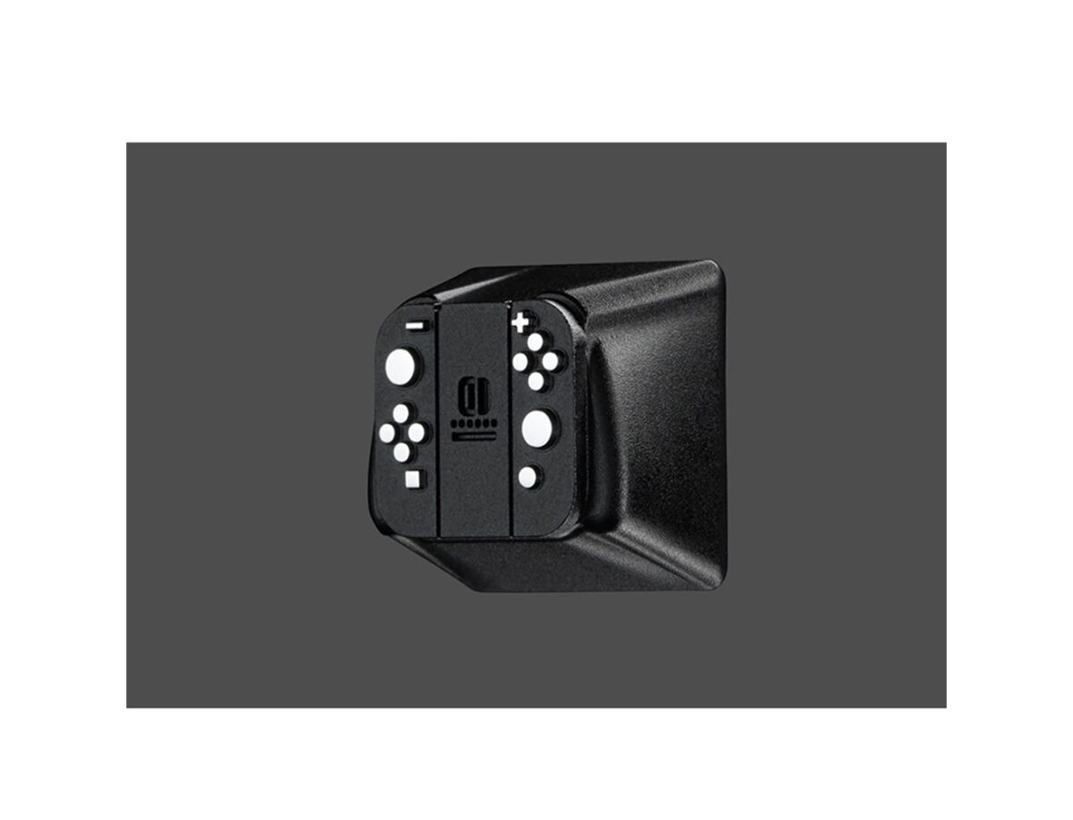 ZomoPlus Customized GAME PAD I Cherry MX Switches And Clones, Game And Movie Theme Metal Keycap With CNC Engraving (1u Size) For Mechanical Gaming Keyboard - Black/Silver-71573