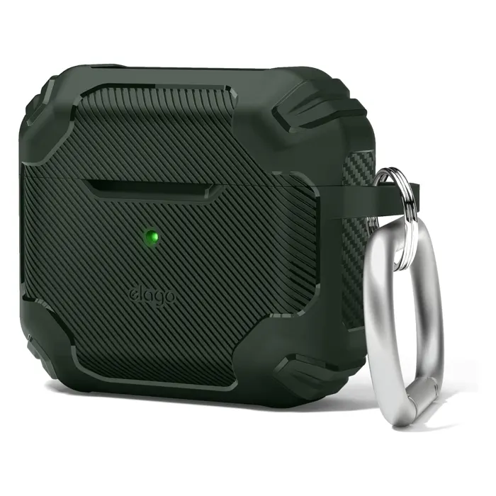 Elago AirPods 3 olid Armor Case - Dark Green-0