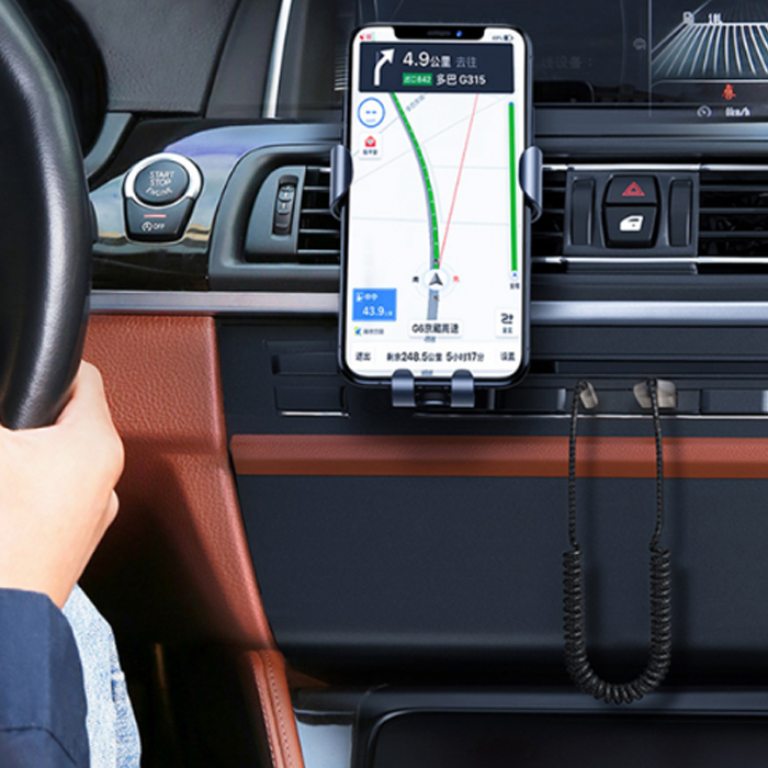 Wiwu Car Wireless Audio Cable With Built-in Microphone - Black-71155 Wiwu Car Wireless Audio Cable With Built-in Microphone - Black-71155